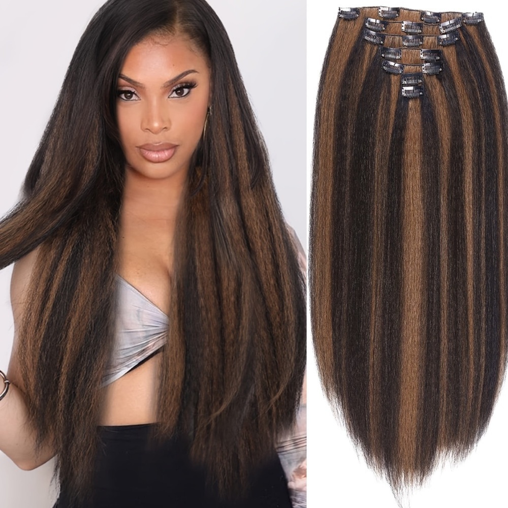 Elegant Brown Hair Extensions